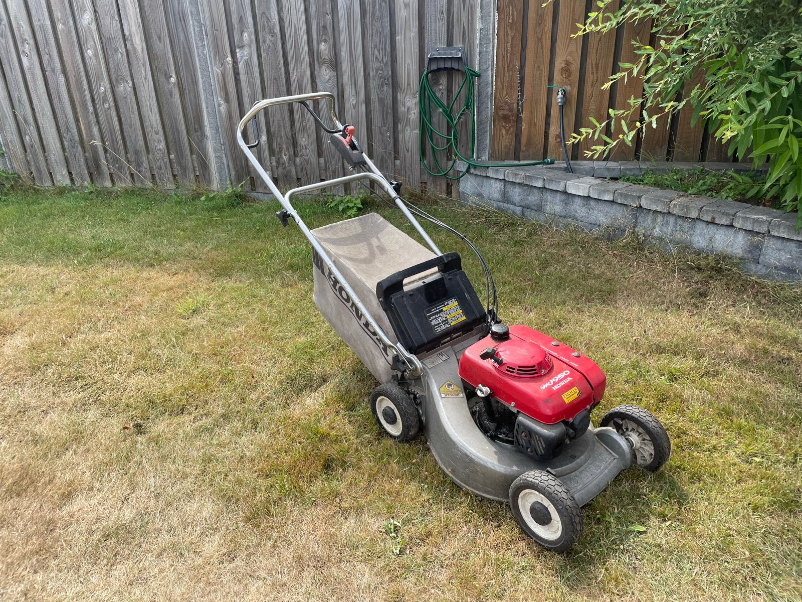 Honda HR1950 Benzine Grasmaaier, Ophalen, Cirkelmaaier, Gebruikt, 40 t/m 49 cm