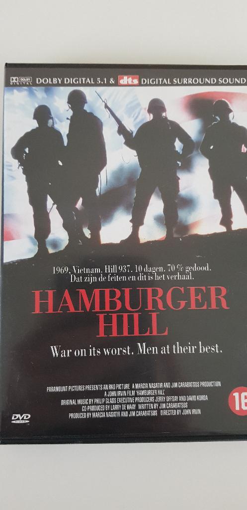 DVD Hamburger Hill, Cd's en Dvd's, Vanaf 16 jaar, Ophalen of Verzenden, Zo goed als nieuw, Oorlog