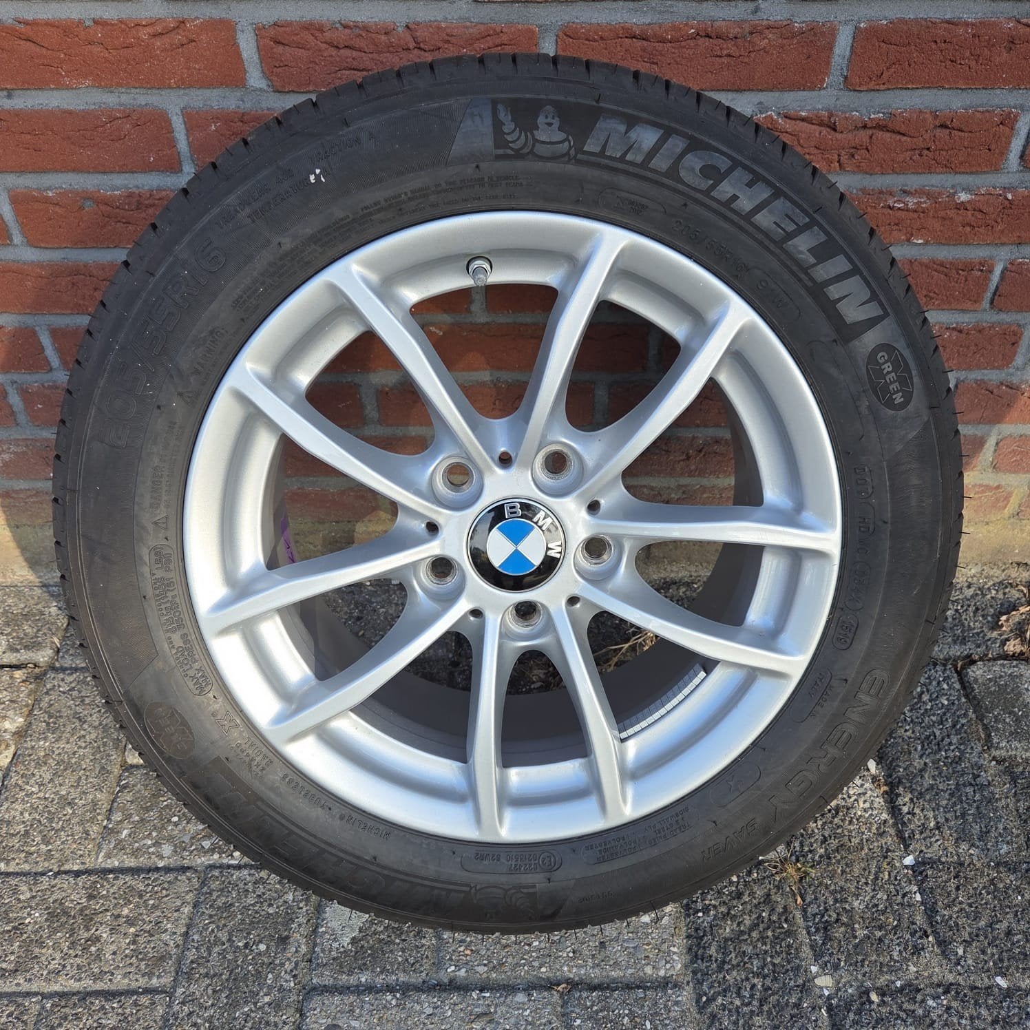 Originele BMW velgen met Michelin banden en TPMS sensoren, Ophalen of Verzenden, Gebruikt