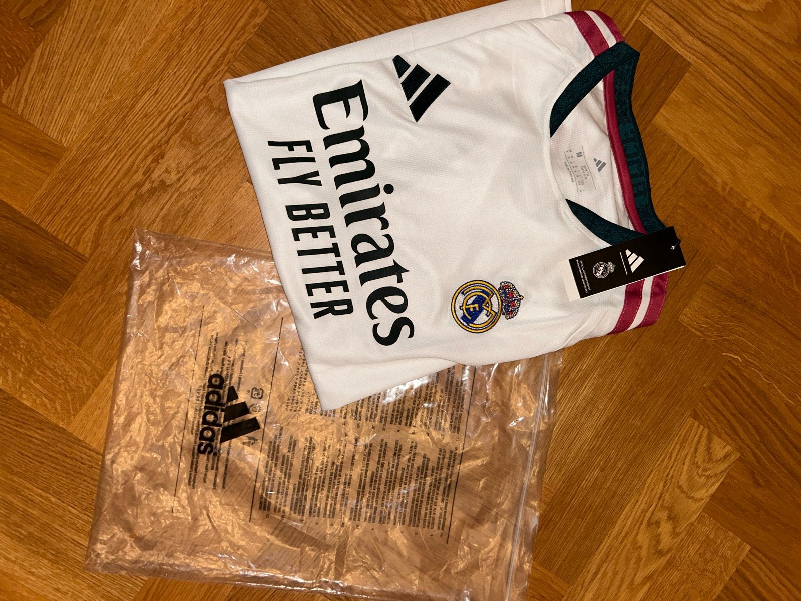 Real Madrid adidas Thuisshirt 2026/2027 Maat M Nieuw, Maat M, Verzenden, Nieuw, Shirt