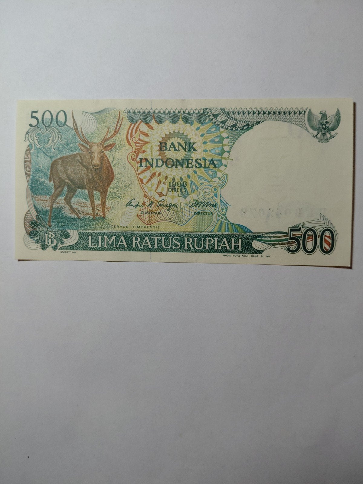 Indonesië 500 rupiah 1988, Ophalen of Verzenden