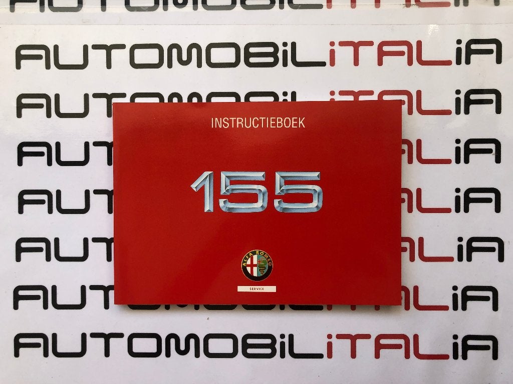 Alfa Romeo 155 1995 instructieboek, Ophalen of Verzenden
