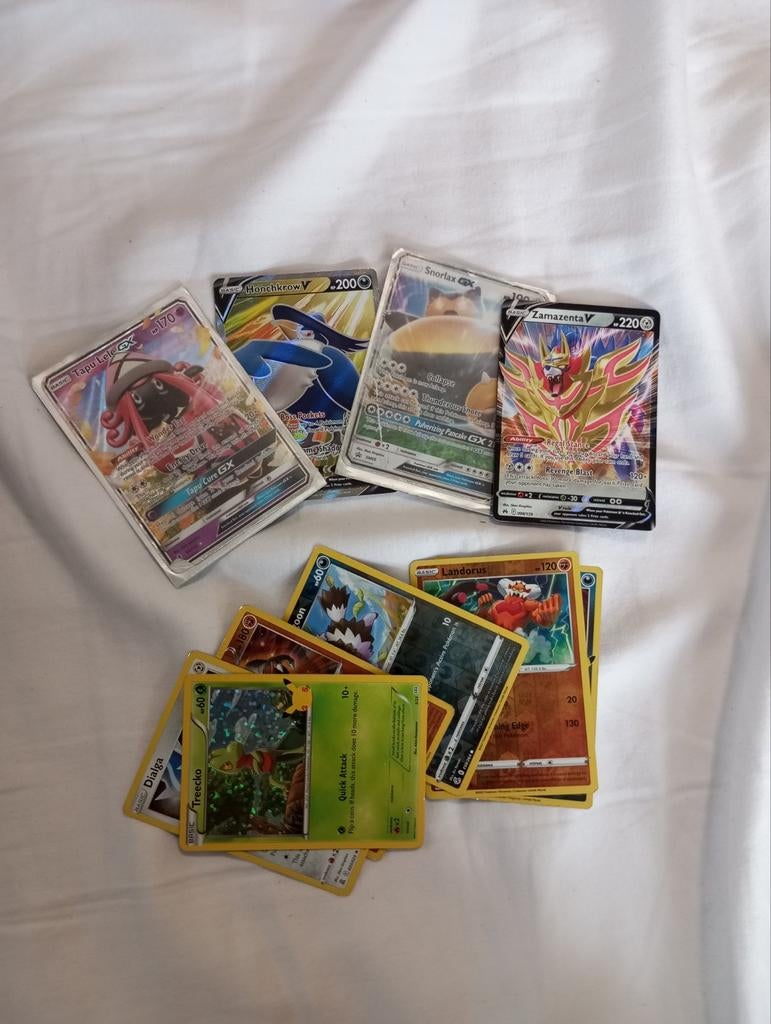 Pokémon Kaarten Collectie - V, GX, en meer!, Ophalen of Verzenden, Gebruikt, Meerdere kaarten