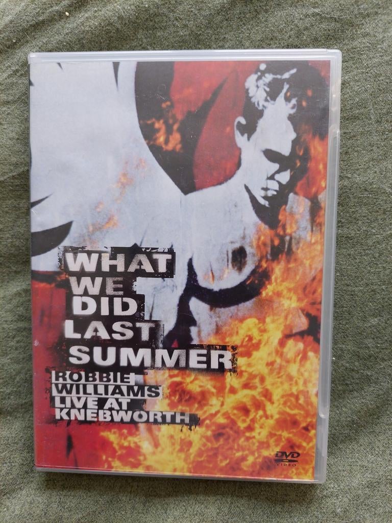 Robbie Williams - Live At Knebworth DVD, Alle leeftijden, Ophalen of Verzenden, Gebruikt