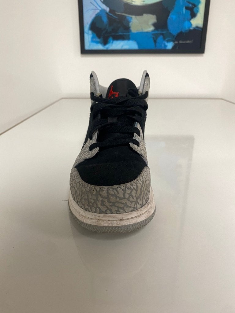 Foto 5 van Jordan 1 Mid Elephant Print
