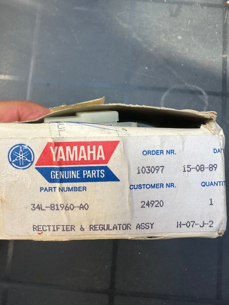 spanningsregelaar/gelijkrichter Yamaha XT600 1984-1989, Ophalen of Verzenden, Nieuw