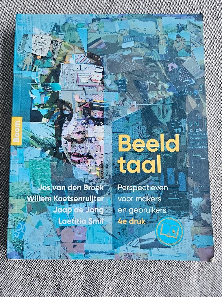 Beeldtaal - Jos van den Broek 4e druk, Boeken, Diverse auteurs, Zo goed als nieuw, Alpha, HBO