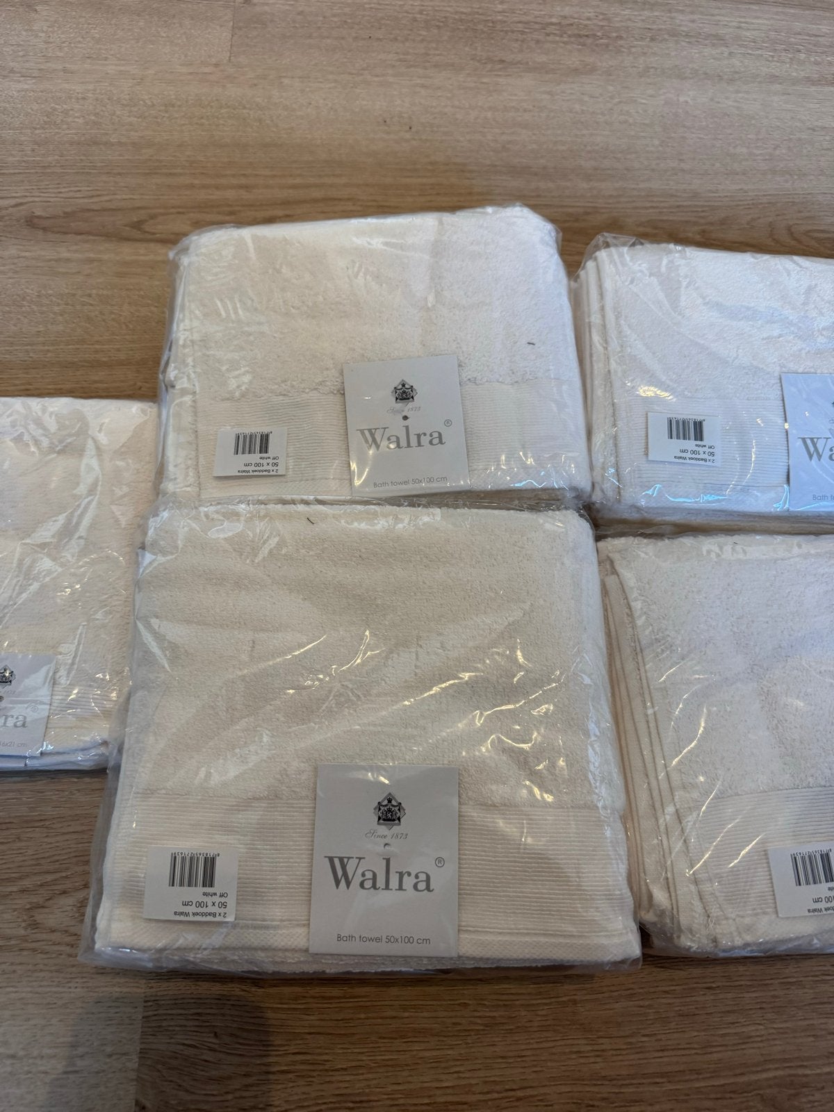 Walra Handdoeken en Washandjes - Nieuw in verpakking, Huis en Inrichting, Ophalen, Nieuw, Wit, Handdoek