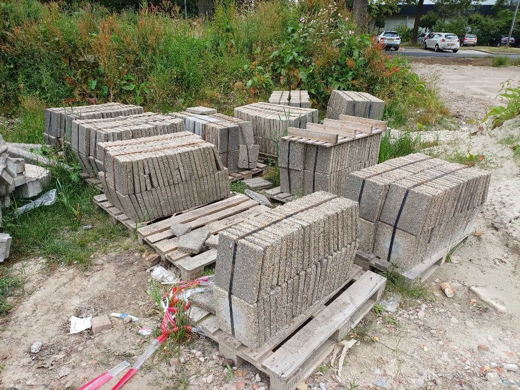 Stoeptegels, Tuin en Terras, Ophalen, Gebruikt, Overige typen, 10 m² of meer