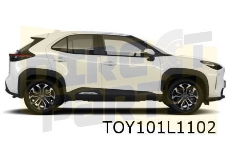 Toyota Yaris Cross (8/21-) (MXP) stootlijst portier Rechts v