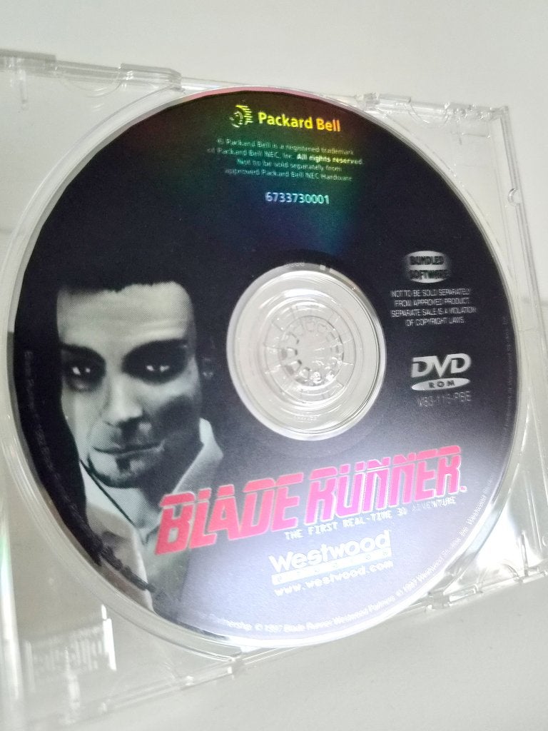 Blade Runner - PC dvd-rom (Packard Bell), Avontuur en Actie, 1 speler, Ophalen of Verzenden, Zo goed als nieuw