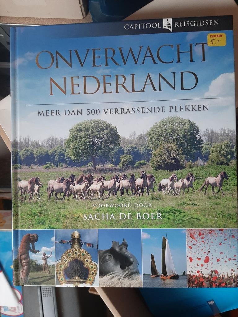 Onverwacht Nederland: Meer dan 500 verrassende plekken, Boeken, Capitool, Ophalen of Verzenden, Zo goed als nieuw, Reisgids of -boek
