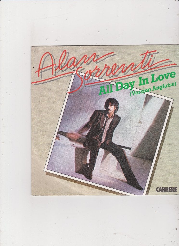 Single Alan Sorrenti - All day in love, Ophalen of Verzenden, Gebruikt, 7 inch, Pop