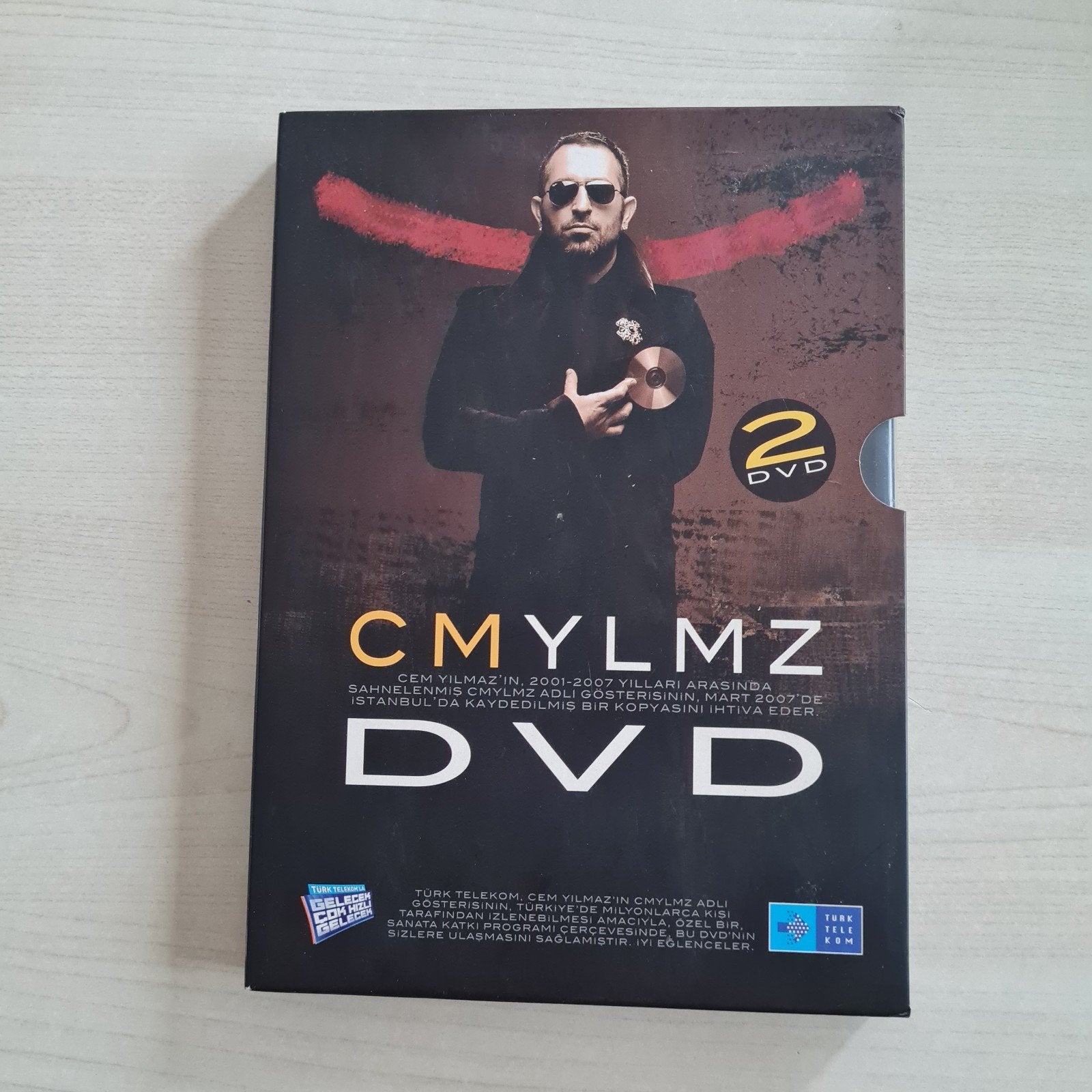 Cem Yilmaz CMYLMZ DVD - Turkse Comedy Show, Vanaf 12 jaar, Ophalen of Verzenden, Gebruikt, Boxset