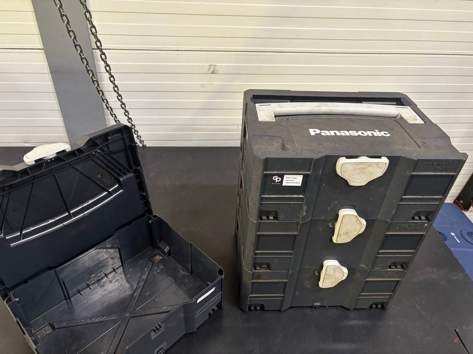 Panasonic gereedschapskoffer (4 stuks), Ophalen, Gebruikt