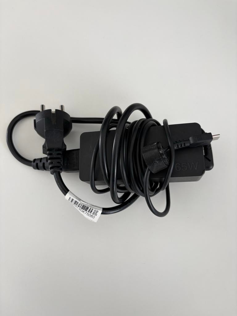 Lenovo laptop oplader 65W USB-C, Computers en Software, Laptop-opladers, Ophalen, Zo goed als nieuw
