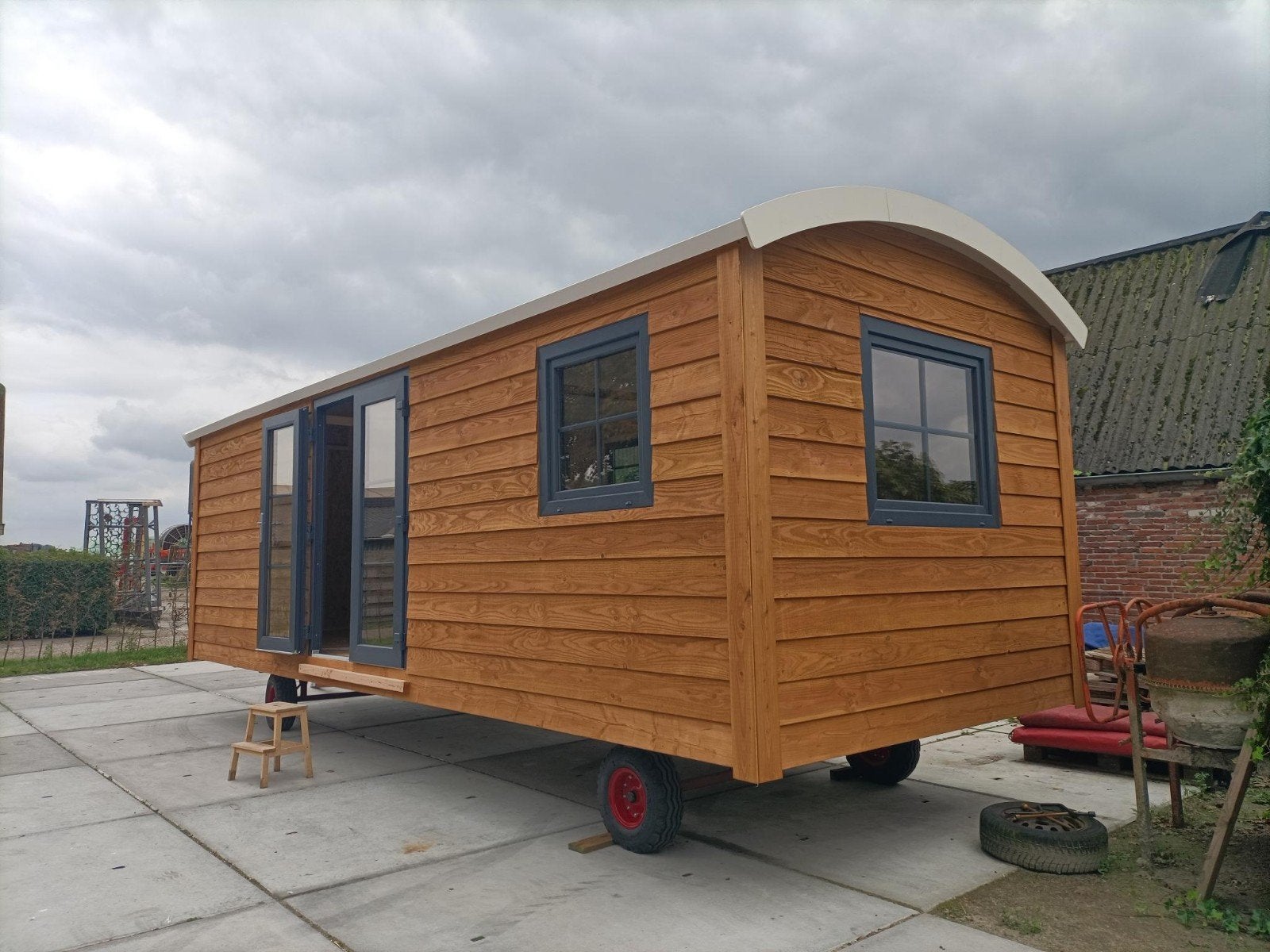 Luxe mobiele woonunit te huur / tijdelijke huisvesting, Ophalen, Zelfbouw, Zelfbouw, Zelfbouw