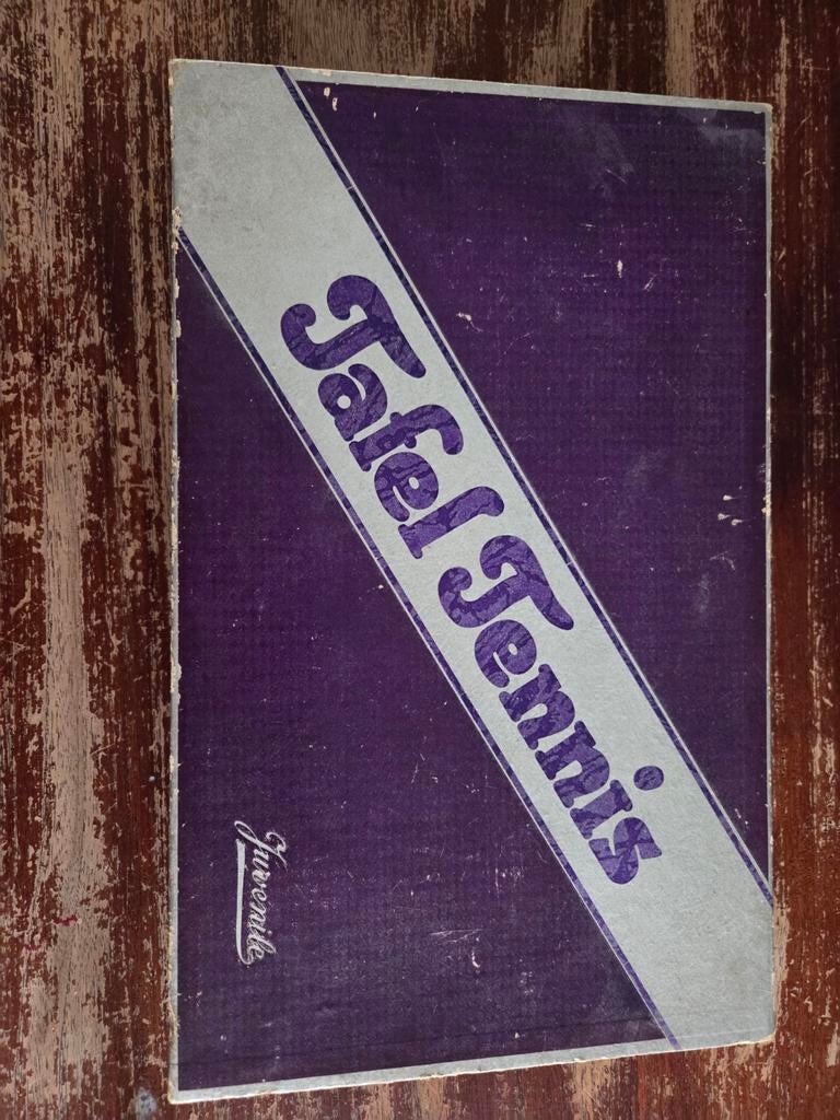 Vintage Juvenik Tafeltennis Set - Compleet in Doos, Sport en Fitness, Tafeltennis, Ophalen of Verzenden