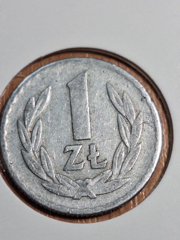 POLEN 1 zloty 1967, zeldzaam (#49g), Ophalen of Verzenden, Polen, Losse munt