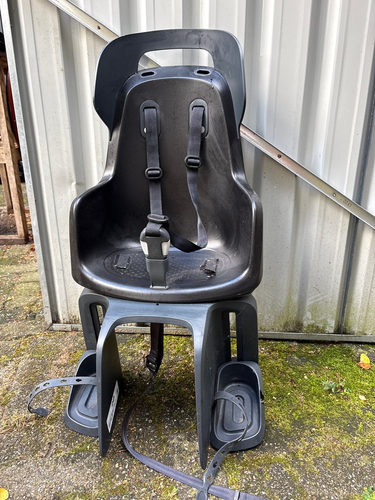 Bobike GO Maxi Carrier Urban Achterzitje Zwart, Ophalen, Achterzitje, 9 t/m 18 kg, Gebruikt