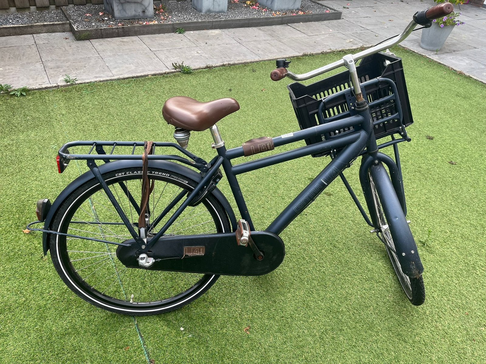 Cortina jongens fiets te koop, Ophalen, Zo goed als nieuw, Terugtraprem, 26 inch of meer