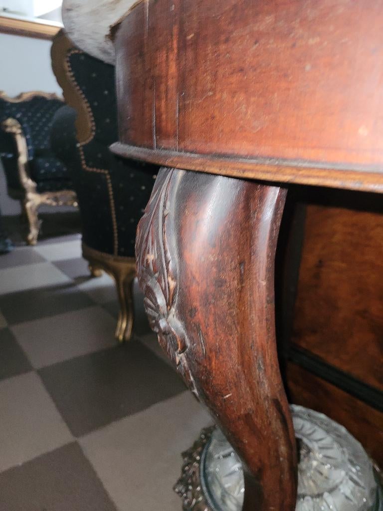 Antieke biedermeier haltafel, sidetable, Antiek en Kunst, Antiek | Meubels | Tafels, Ophalen