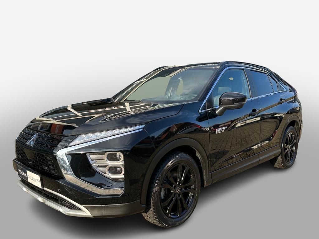 Mitsubishi ECLIPSE CROSS 2.4 PHEV INTENSE+, Auto's, Automaat, 14 kWh, 4 cilinders, Zwart