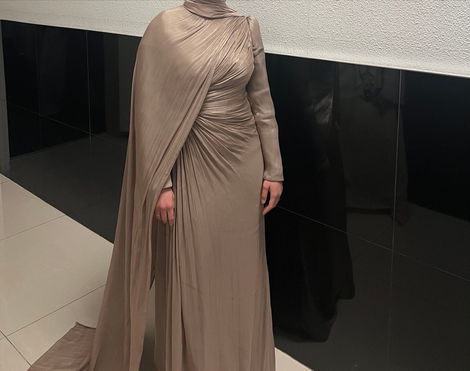 Elegante Abiye Galajurk Maat 40 - Slechts 1x Gedragen, Kleding | Dames, Maat 38/40 (M), Galajurk, Overige kleuren, Ophalen of Verzenden