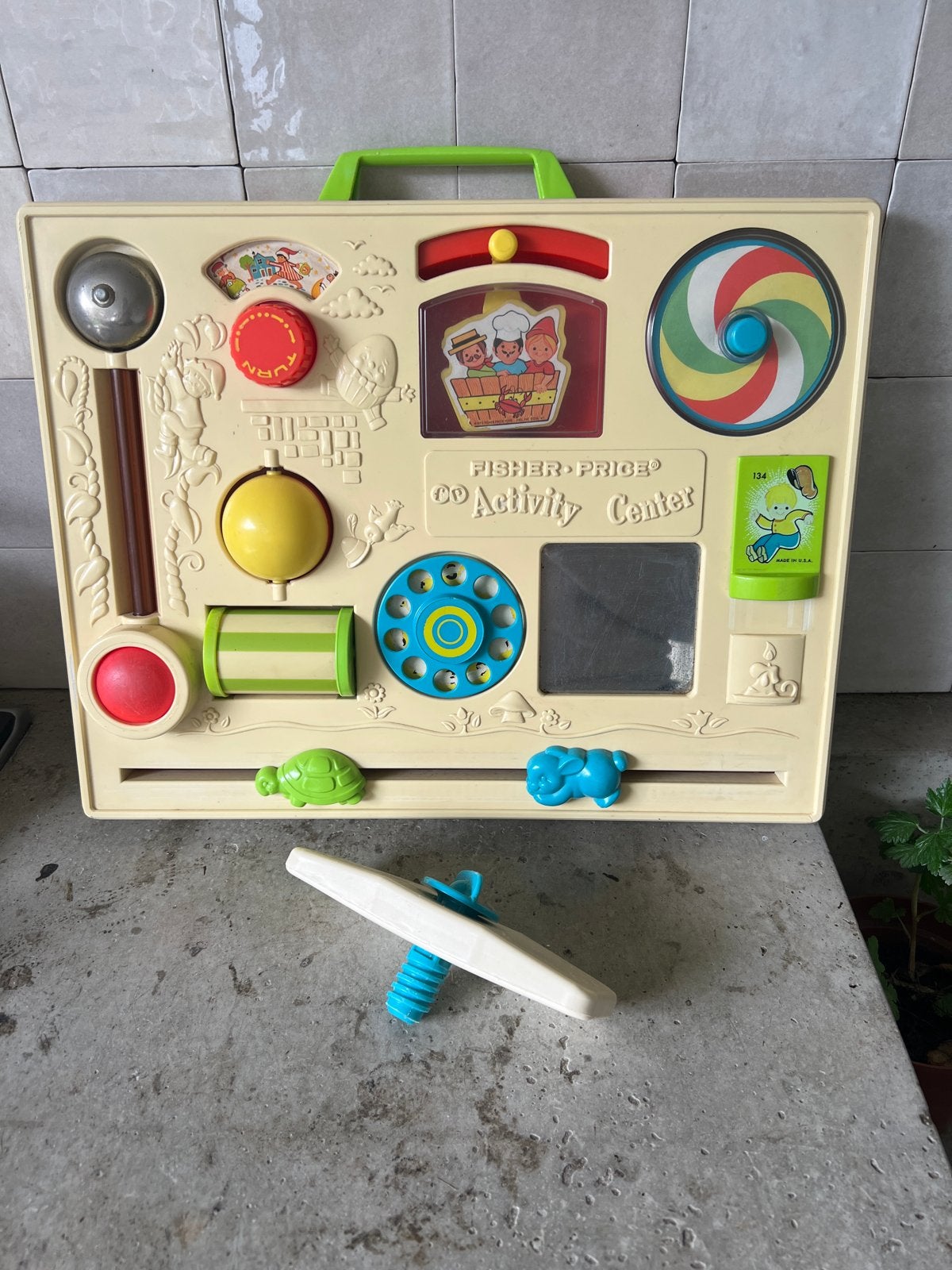 Vintage Fisher-Price Activity Center - Nostalgisch Speelgoed, Kinderen en Baby's, Speelgoed | Fisher-Price, Ophalen of Verzenden