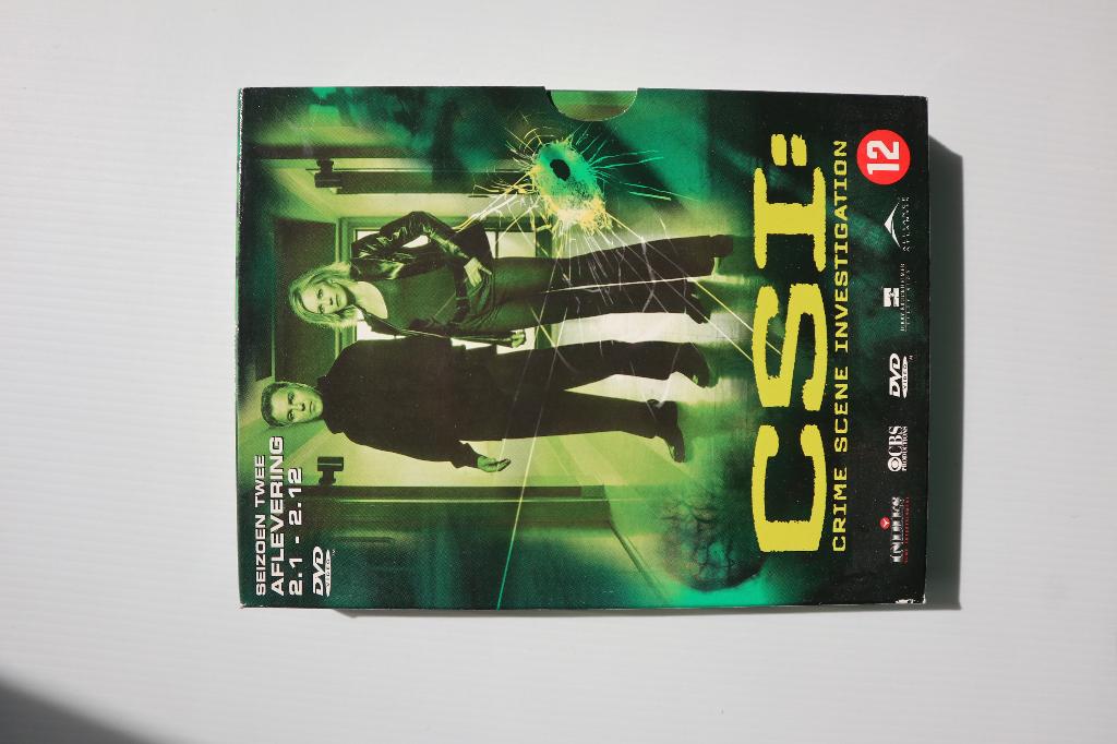 dvd-serie CSI seizoen 2, Boxset, Ophalen of Verzenden, Zo goed als nieuw, Actie en Avontuur