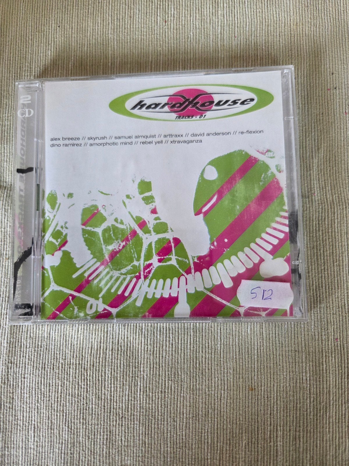 Hardhouse Tracks-01 CD - Diverse artiesten, Cd's en Dvd's, Ophalen of Verzenden, Gebruikt, House, Album