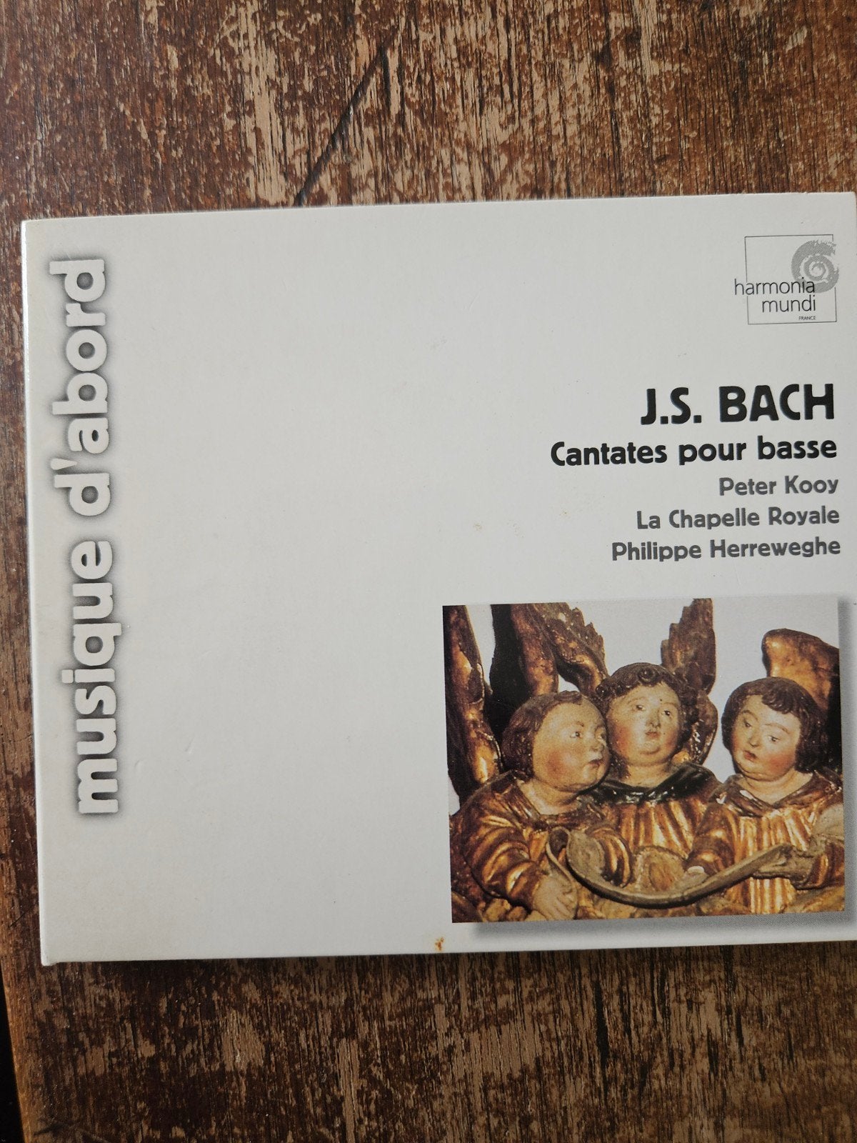 J.S. Bach - Cantates voor bas (Peter Kooy), Ophalen of Verzenden, Barok, Gebruikt, Vocaal