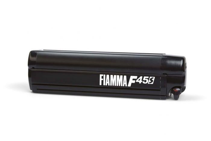 Fiamma F45s Deep Black 260x200 Royal Grey cassetteluifel, Caravans en Kamperen, Ophalen, -, Nieuw, -
