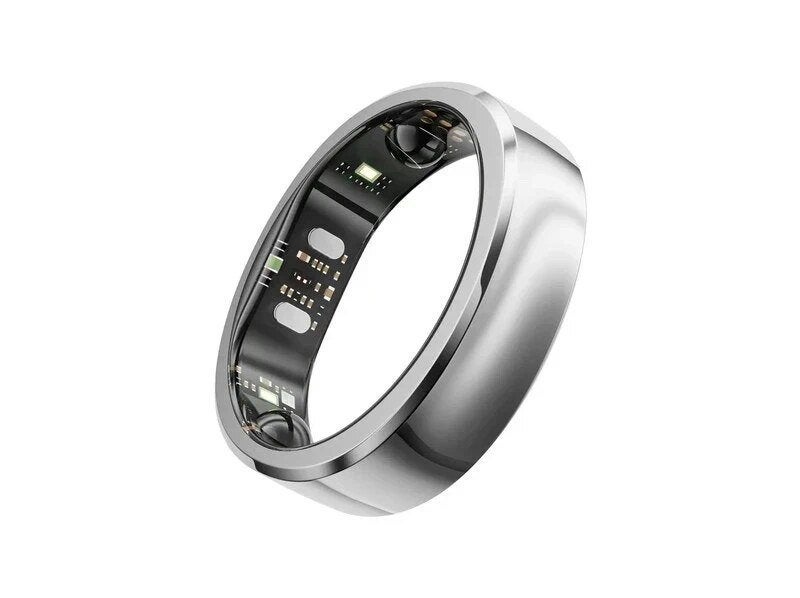 Foto 2 van RingConn Gen 3 smart ring 2026 – Future Silver, maat 14