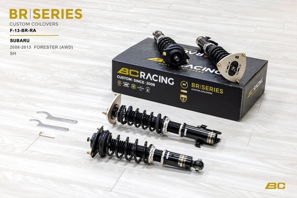 BC Racing schroefset verlaging - Subaru Forester 2008-2013, Ophalen of Verzenden