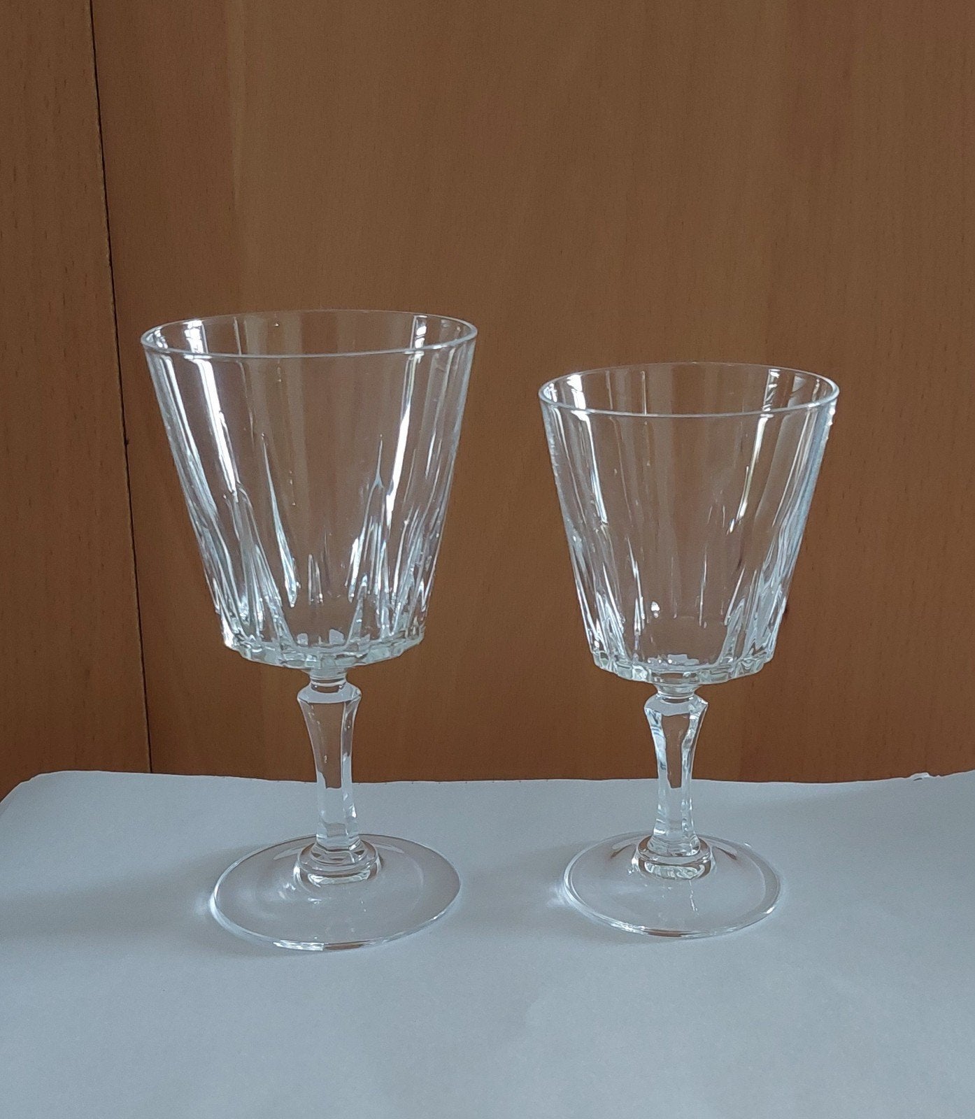 Kristallen wijn, limonade, jenever en likeur glazen, Antiek en Kunst, Ophalen of Verzenden