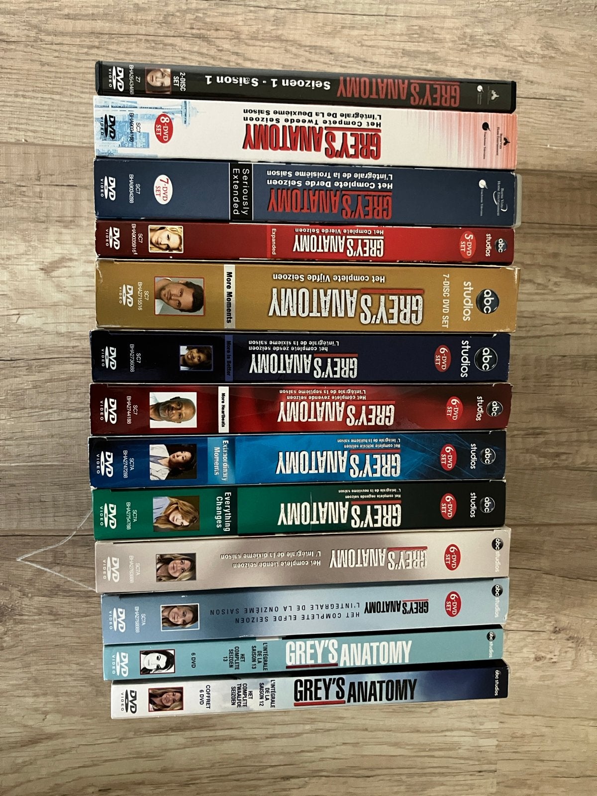 Grey's Anatomy DVD Boxsets Seizoen 1-13, Cd's en Dvd's, Seizoen 1, Nederlands, Drama, Ophalen of Verzenden