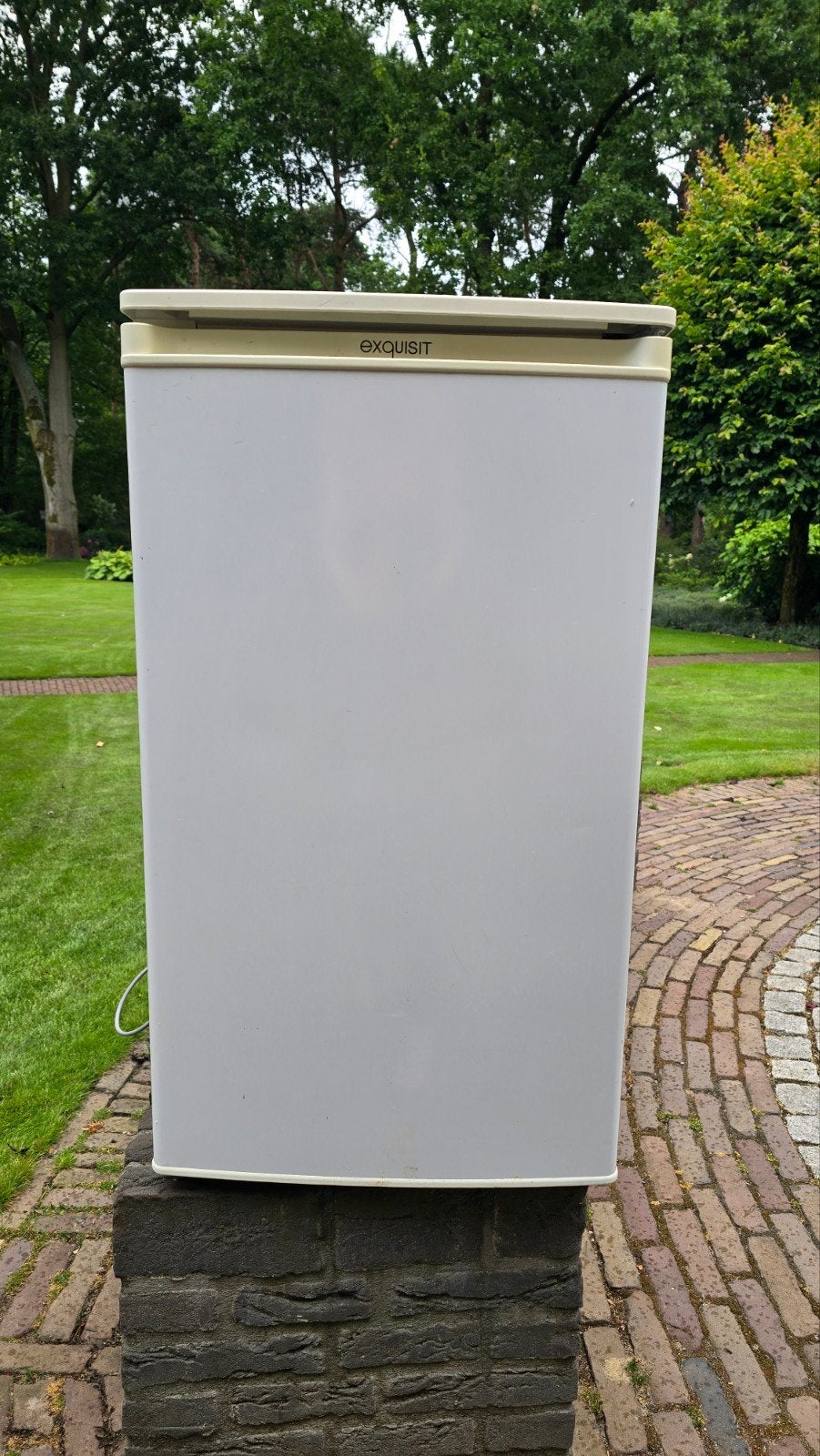 Exquisit Koelkast met vriesvak -ideaal voor feesten, Gebruikt, 75 tot 100 liter, 45 tot 60 cm, Met vriesvak