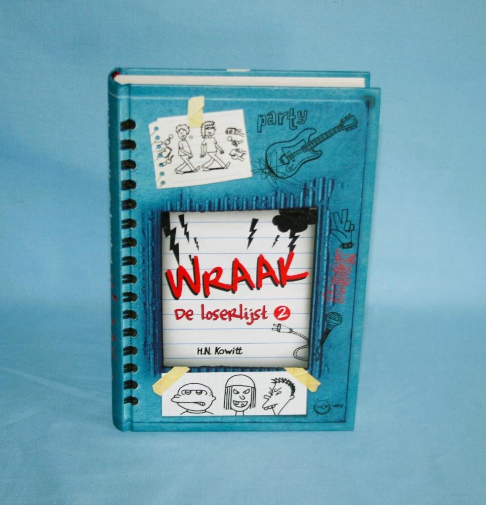 WRAAK De loserlijst 2 - H.N. Kowitt, Boeken, Ophalen of Verzenden, Gelezen, H.N. Kowitt, Fictie