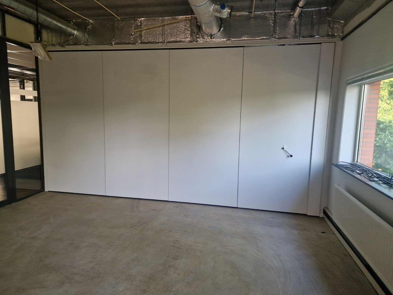 Systeemwand, Ophalen, 120 cm of meer, Binnendeur, 215 cm of meer