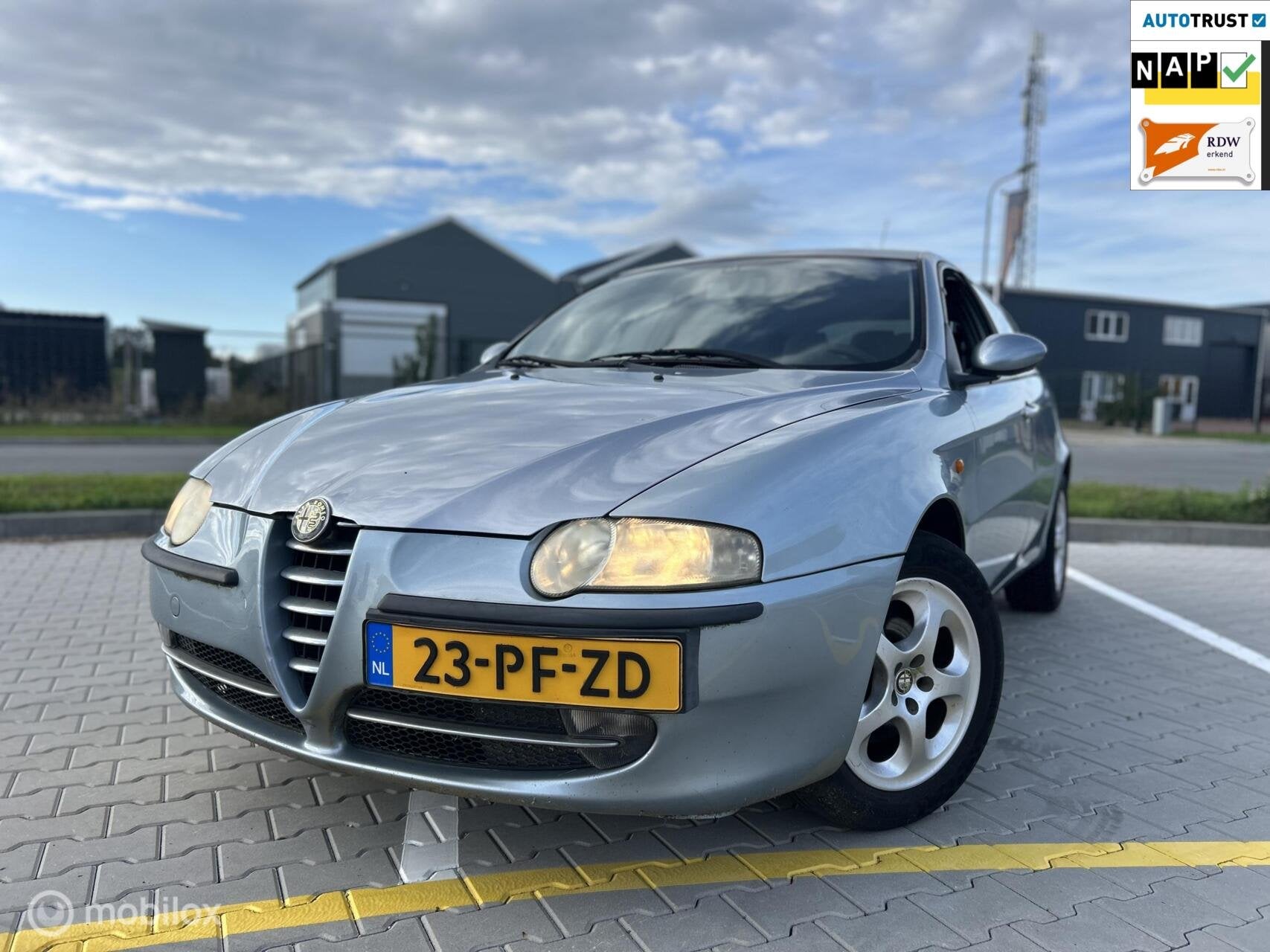 Alfa Romeo 147 1.6 T.Spark Ed. Sportiva|NAP|BOEKJES|APK|, Auto's, Voorwielaandrijving, Gebruikt, 4 cilinders, Origineel Nederlands