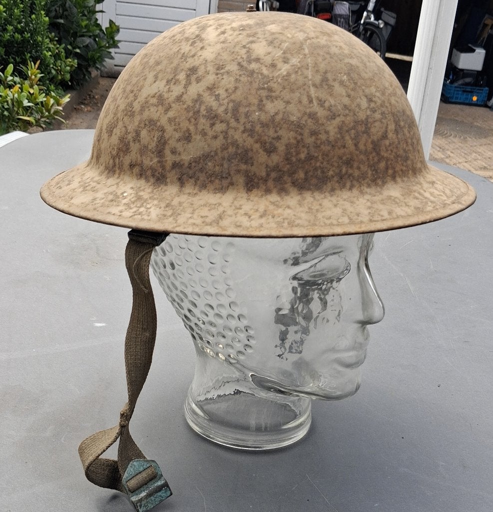 Engelse helm WO2, Verzamelen, Militaria | Tweede Wereldoorlog, Ophalen, Engeland, Helm of Baret