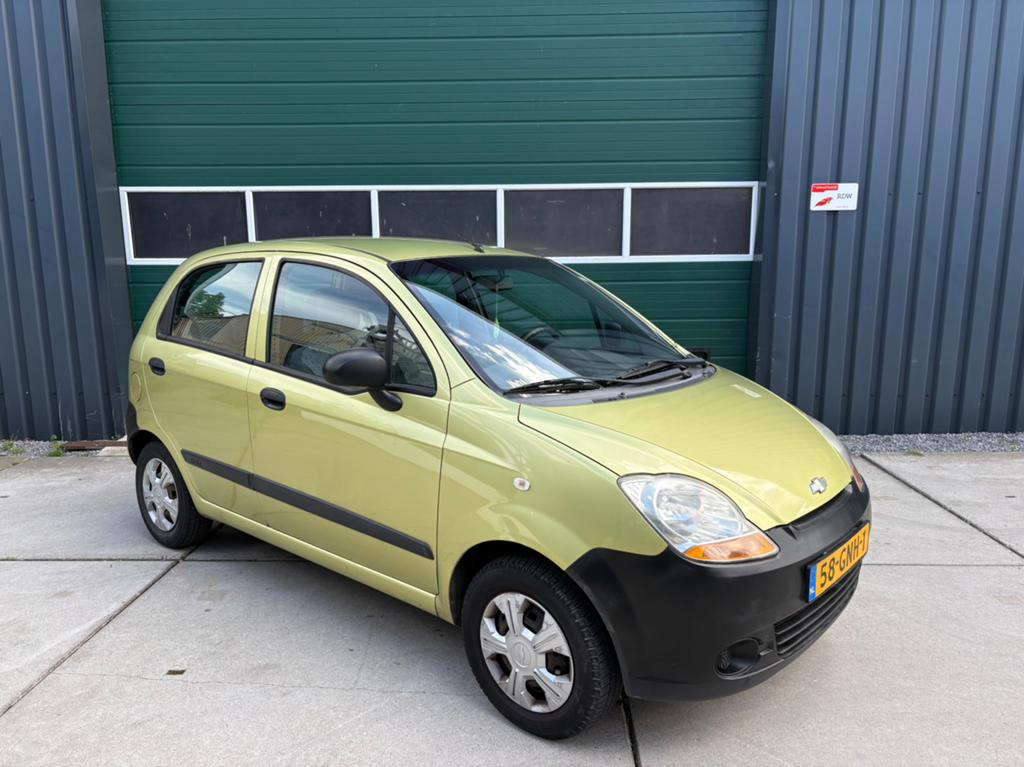 Chevrolet Matiz 5 DRS | 2008 | NAP | ZUINIG, Voorwielaandrijving, Stof, Bedrijf, 19 km/l