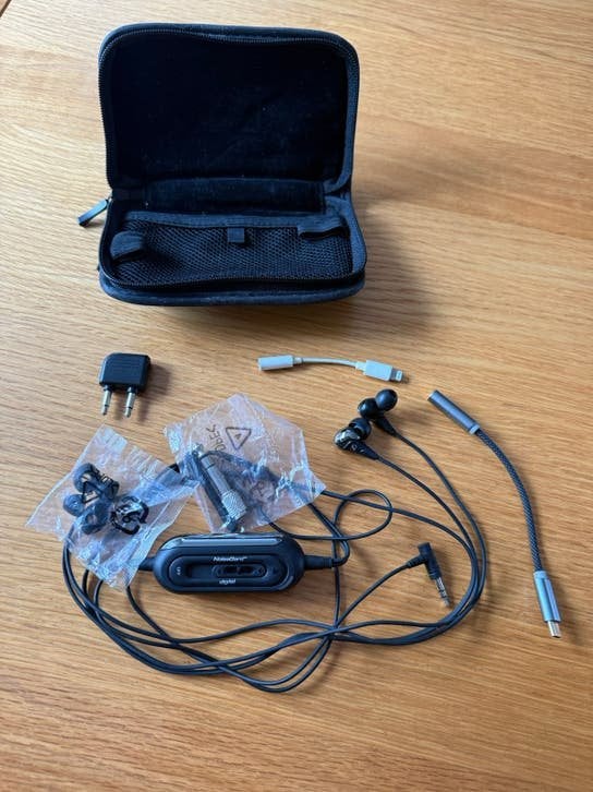 Sennheiser in ear koptelefoon met noise cancelling, In-ear, Gebruikt, Sennheiser, Ophalen of Verzenden