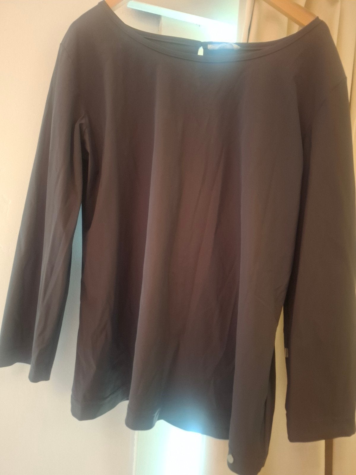 Zuss travelshirt steengrijs maat XL, Kleding | Dames, Maat 46/48 (XL) of groter, Ophalen of Verzenden, Zo goed als nieuw, Lange mouw