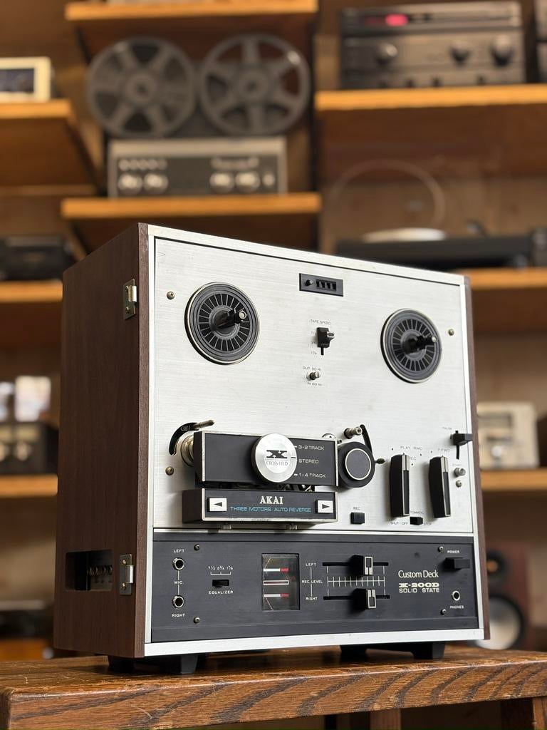 Akai X-200D tapedeck | Vintage Audio Repair, Audio, Tv en Foto, Bandrecorders, Ophalen, Bandrecorder