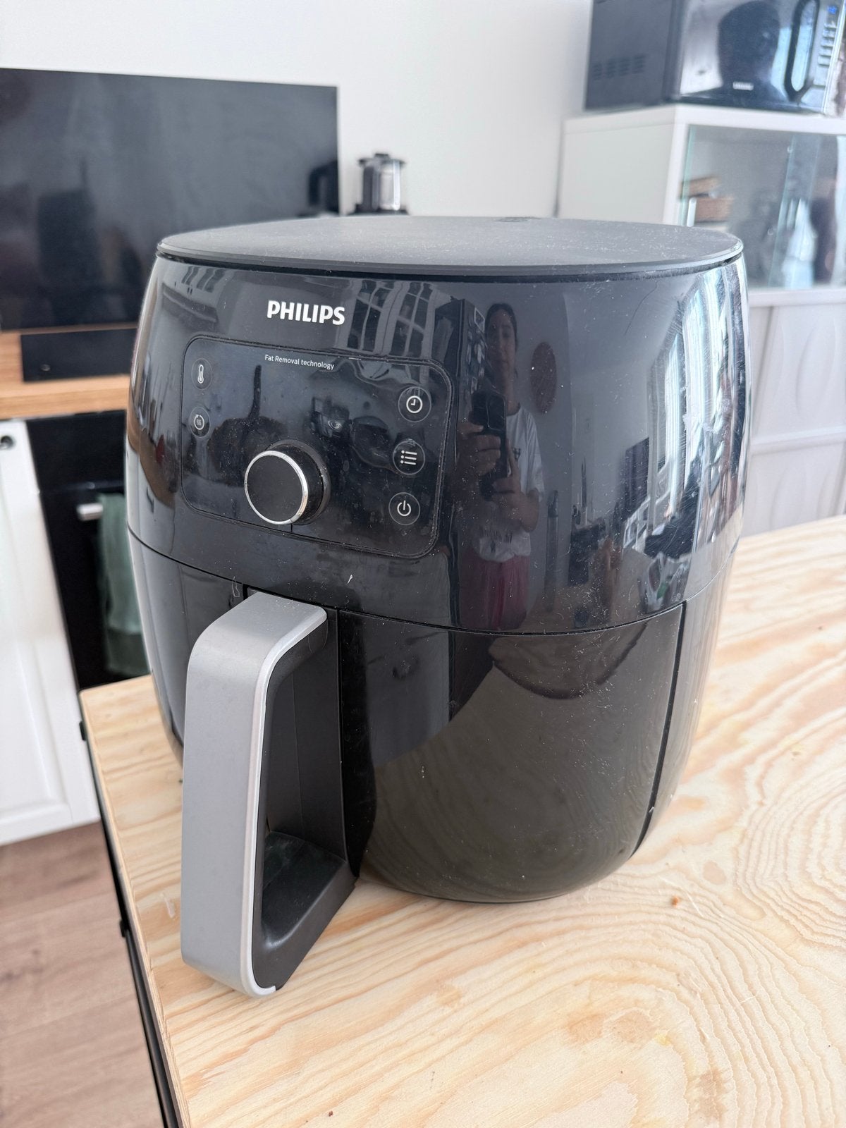 Philips Airfryer XXL - Zwart, Ophalen, Gebruikt, Airfryer XXL, 1500 gram of meer
