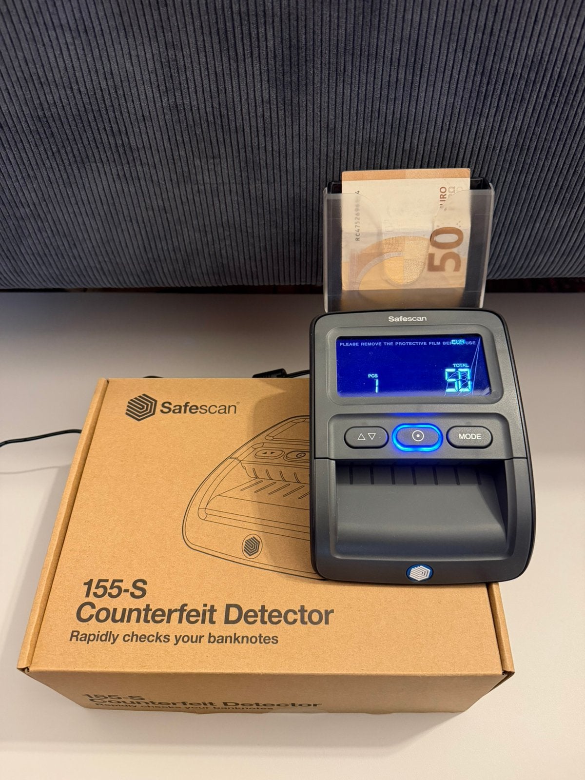 Safescan 155-S G2 Geldteller & Valsgelddetector, Verzenden, Overige typen