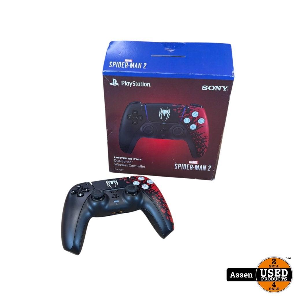 Spider-Man 2 Limited Edition PlayStation 5 Controller, Spelcomputers en Games, Spelcomputers | Sony PlayStation 5, Sony, Gebruikt