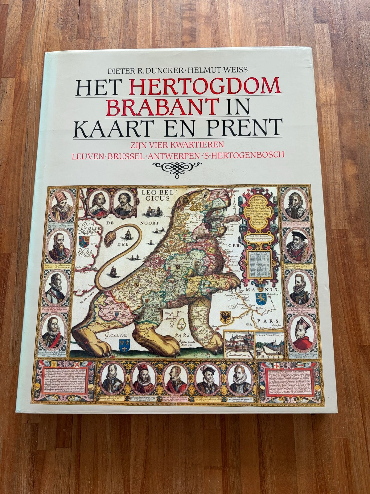 Het Hertogdom Brabant in Kaart en Prent, Overige atlassen, Ophalen of Verzenden, Zo goed als nieuw, België of Luxemburg